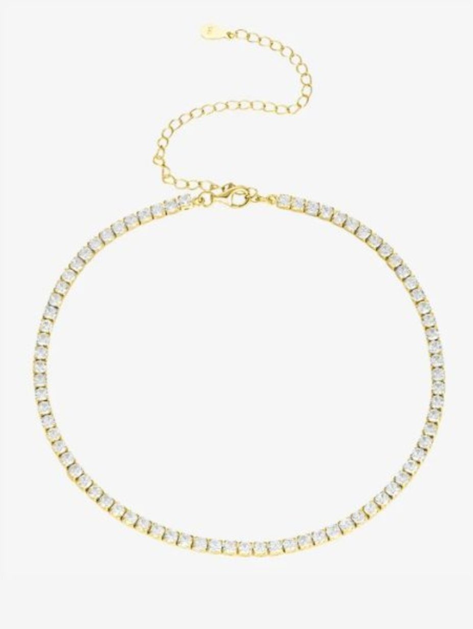 Collier de tennis classique