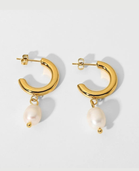 Perle Lune Earrings
